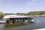 DRONE VIEWS FROM THE OAK TERRACE DOCK AT SURROUNDING AREA